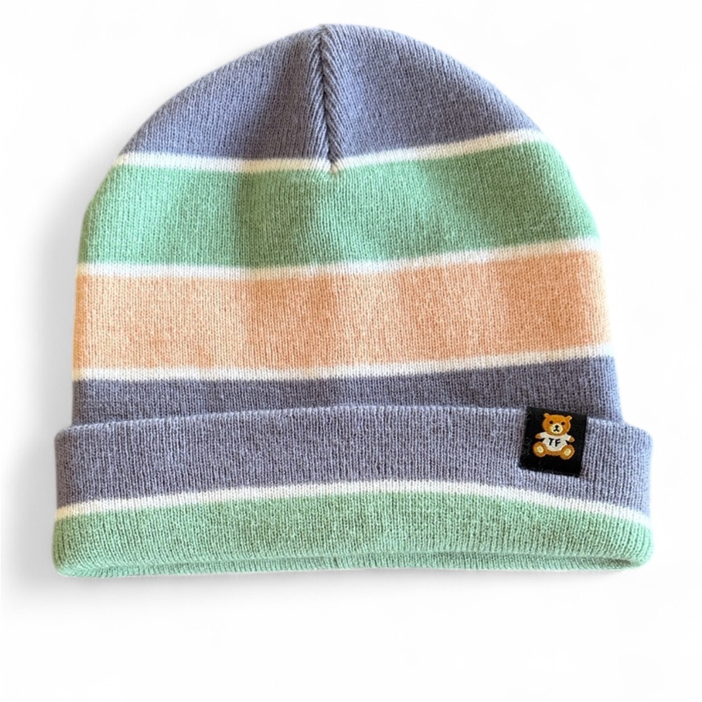 Teddy Fresh Striped Beanie Hat